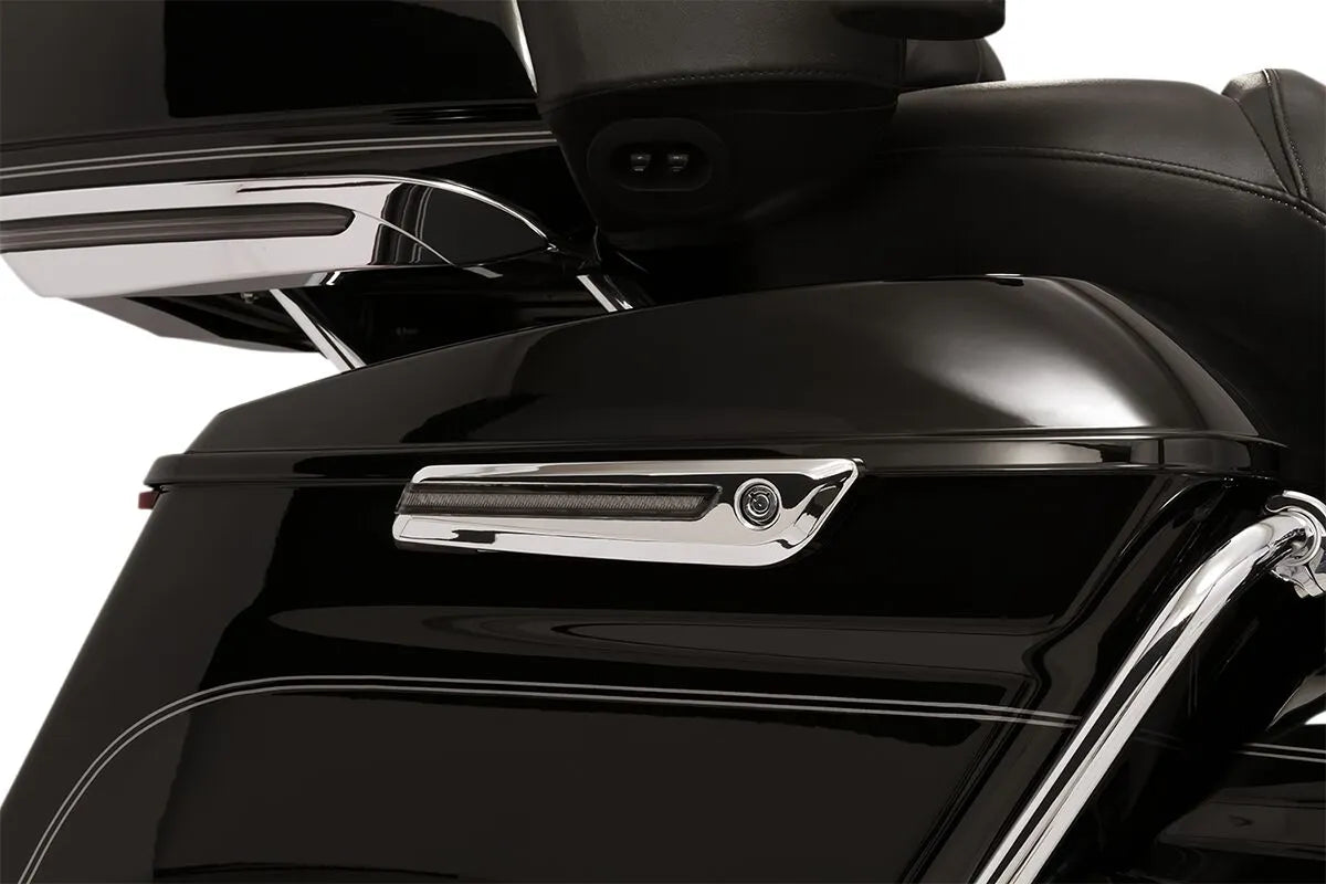 Ciro Led sadeltaske hængselbetræk - krom