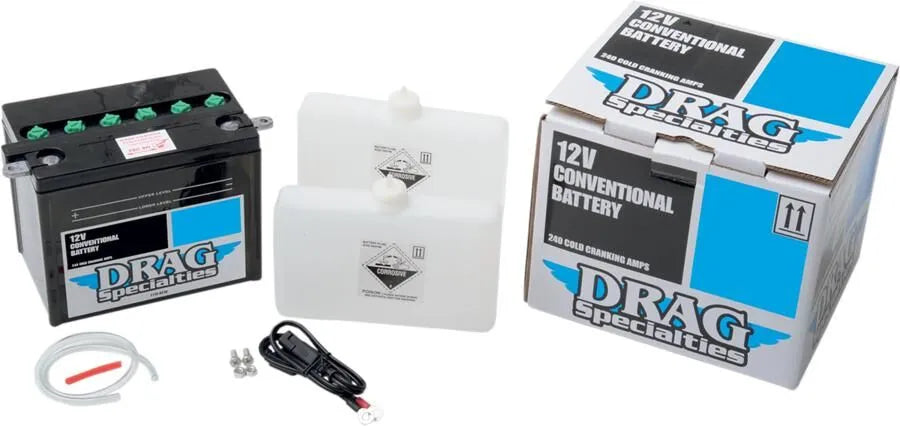 Drag Specialties Konventionelt batterisæt - 12v blysyre