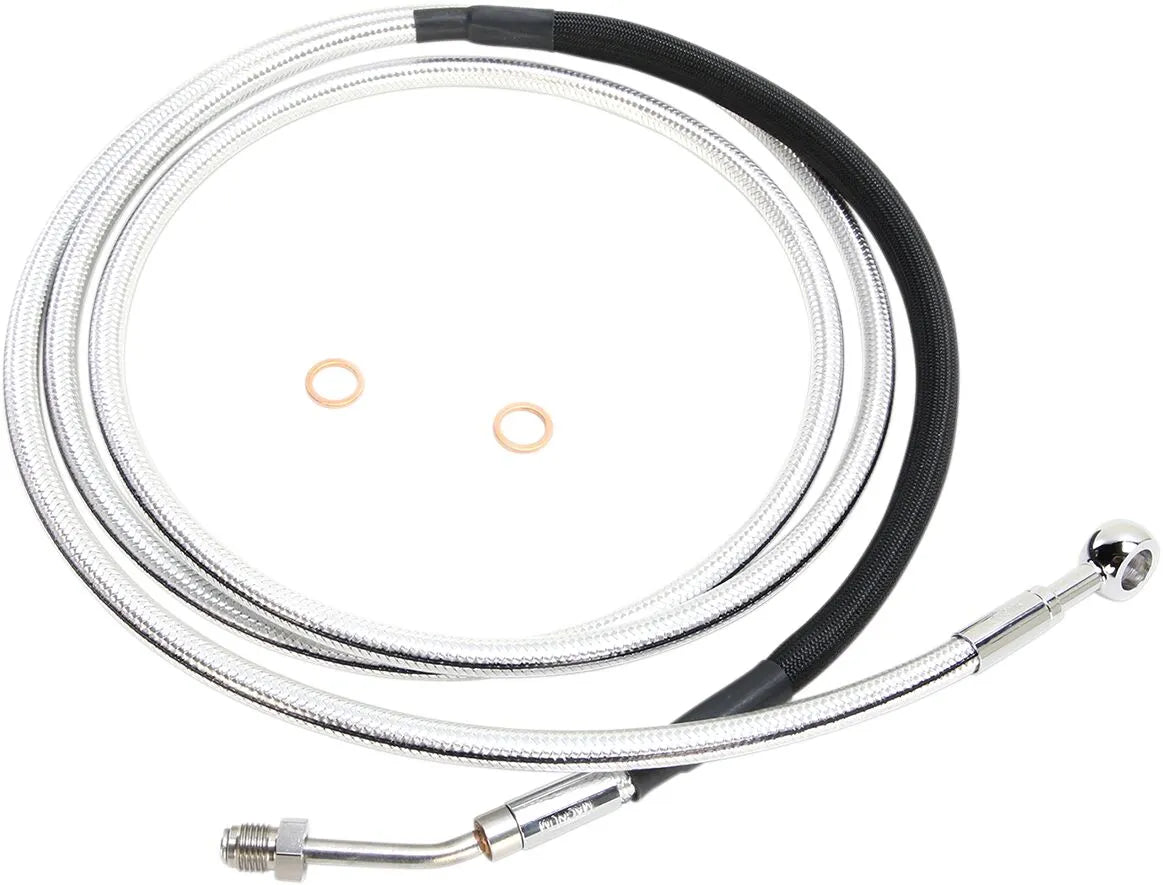 Magnum Shielding Hydraulic Clutch Line 80" Chrome