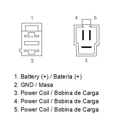 Motoplat Regulator - 12v Spændingsregulator