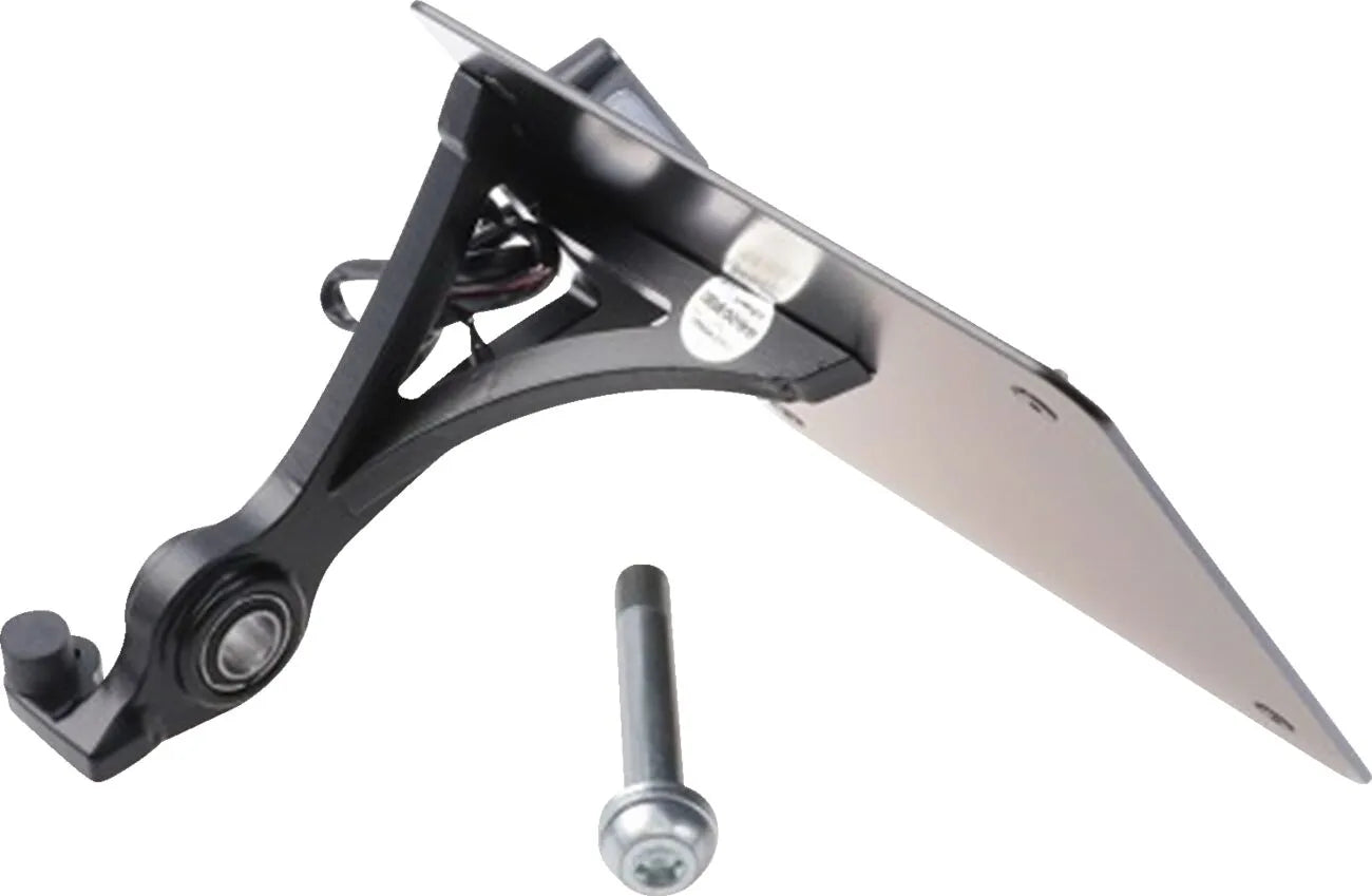 Cult Werk License Plate Holder - Black Steel