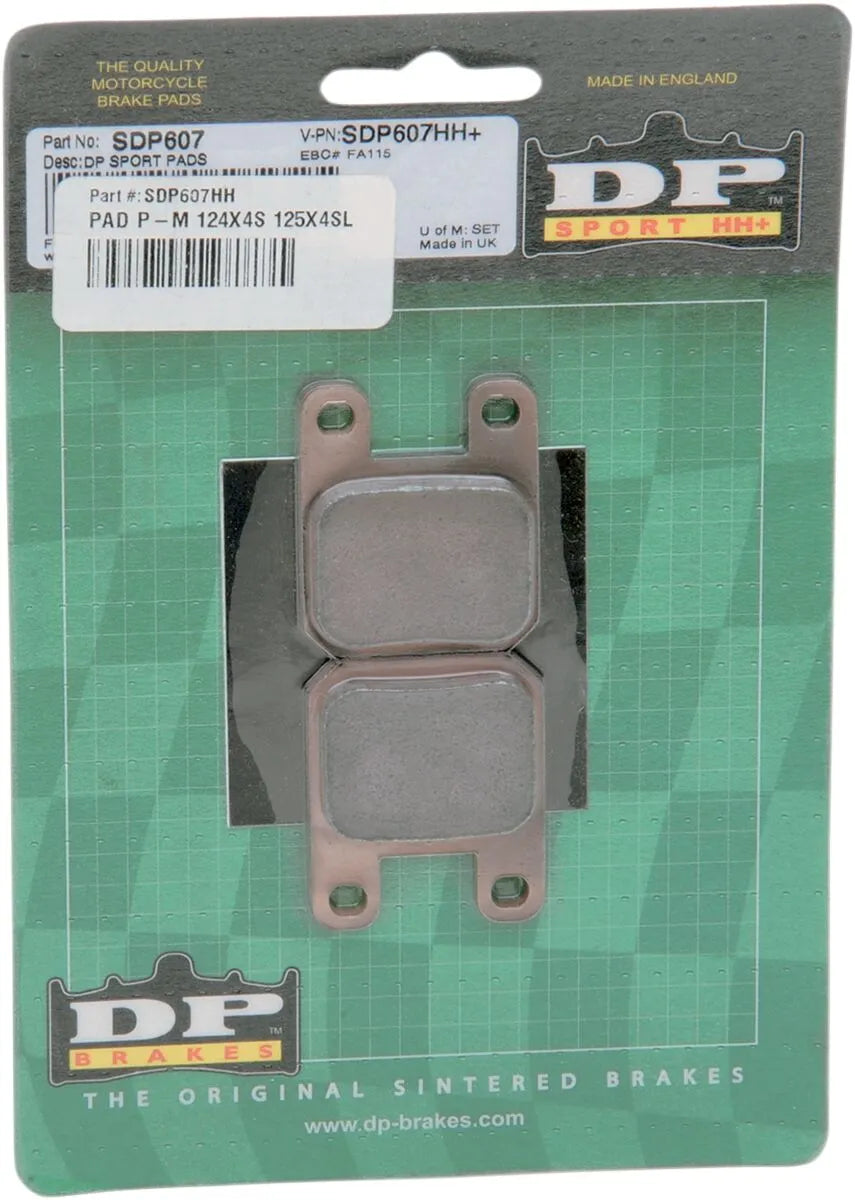 Dp Brakes Sdp607hh Sintered Metal Brake Pads