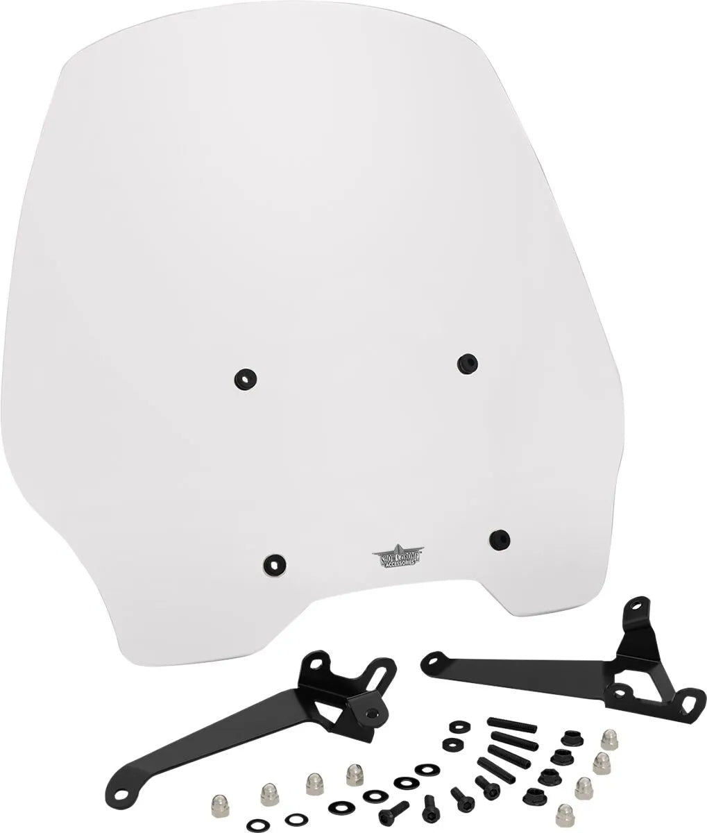 Vis Chrome justerbar forrude