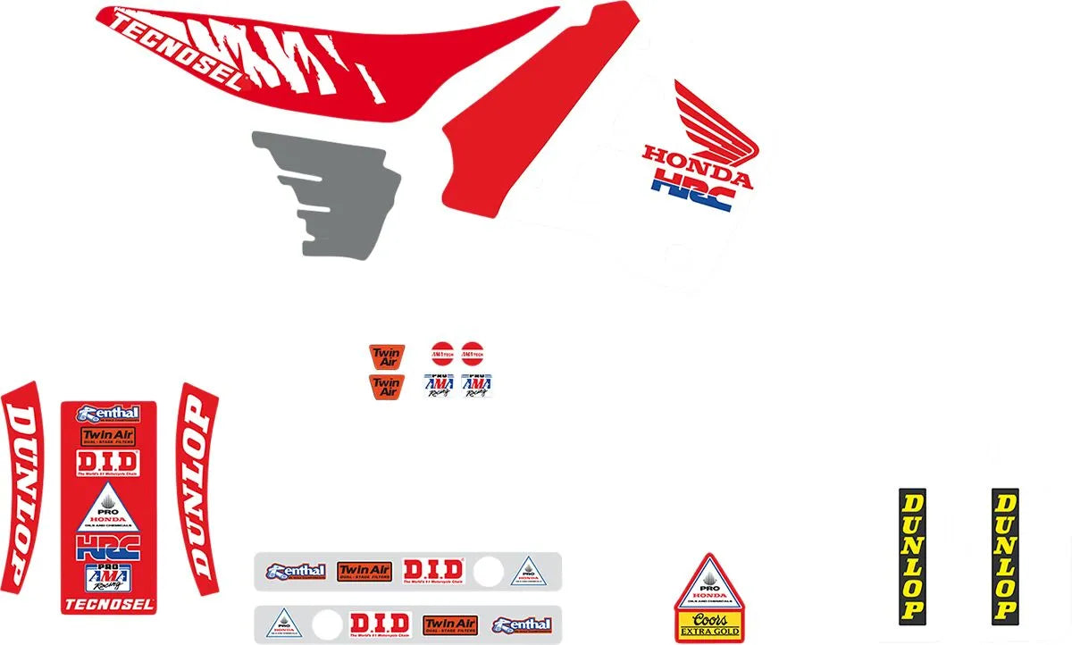 Tecnosel Graphics Kit For Honda Vintage Bikes