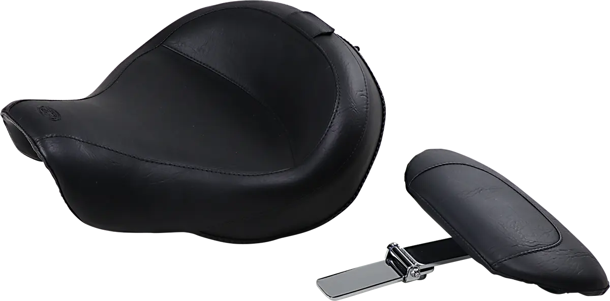 Mustang bredt solosæde med aftageligt ryglæn