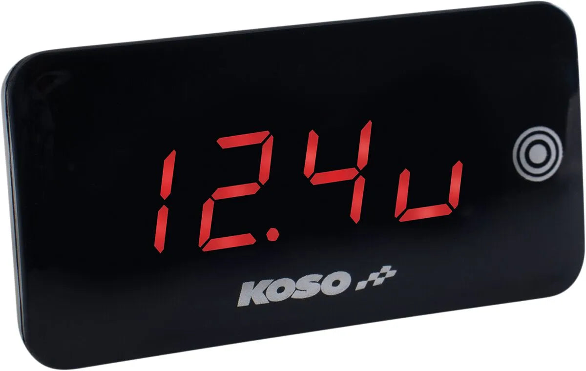 Koso Digital Volt &amp; Temperatur Meter - Touchscreen