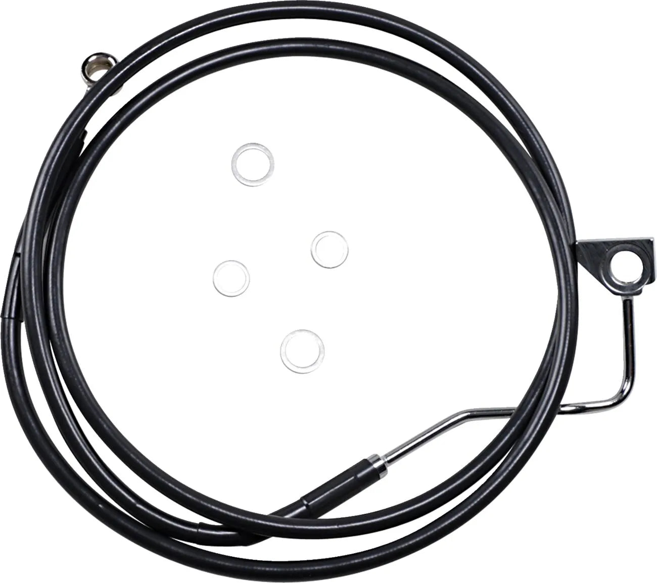 Drag Specialties Brake Line Kit For Abs - 64.5"
