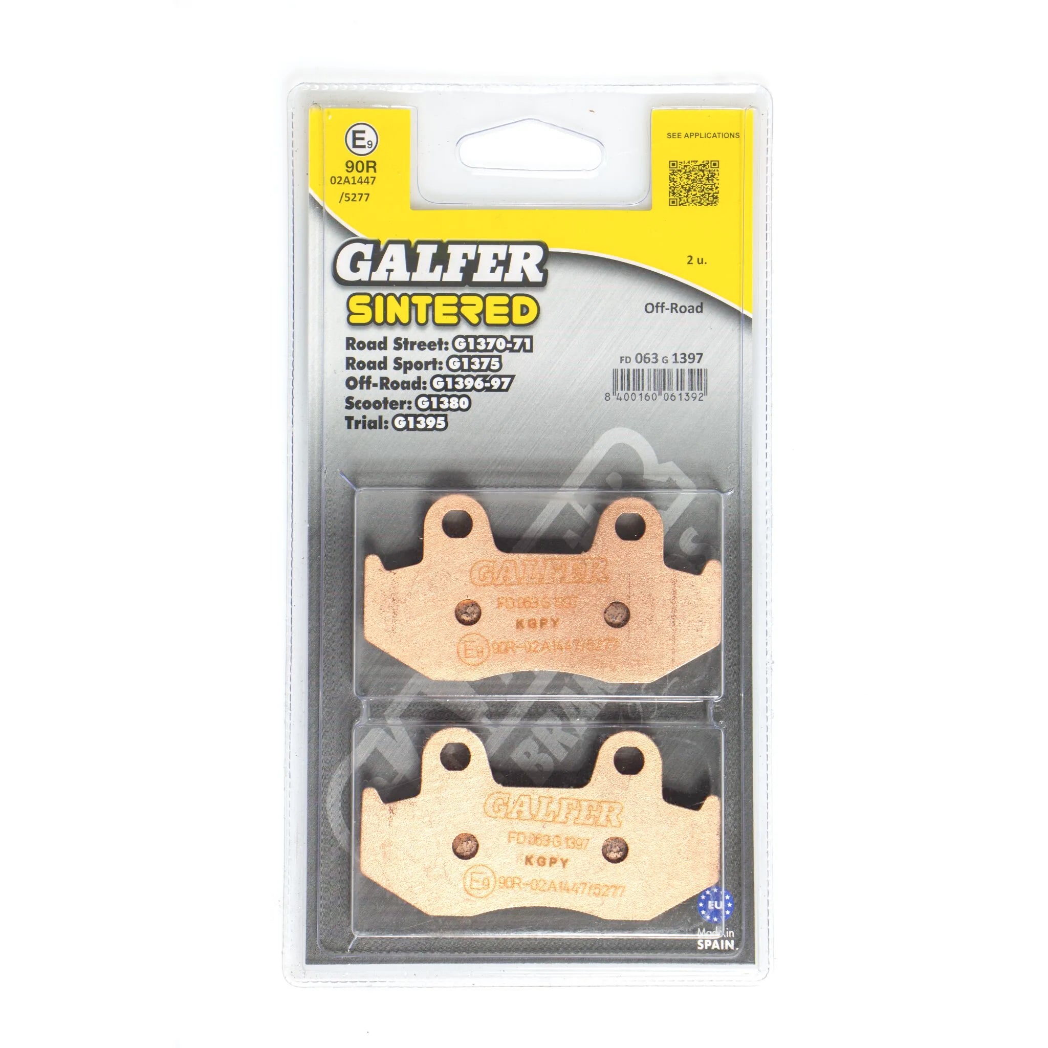 Galfer Hh Sintered Brake Pads Set