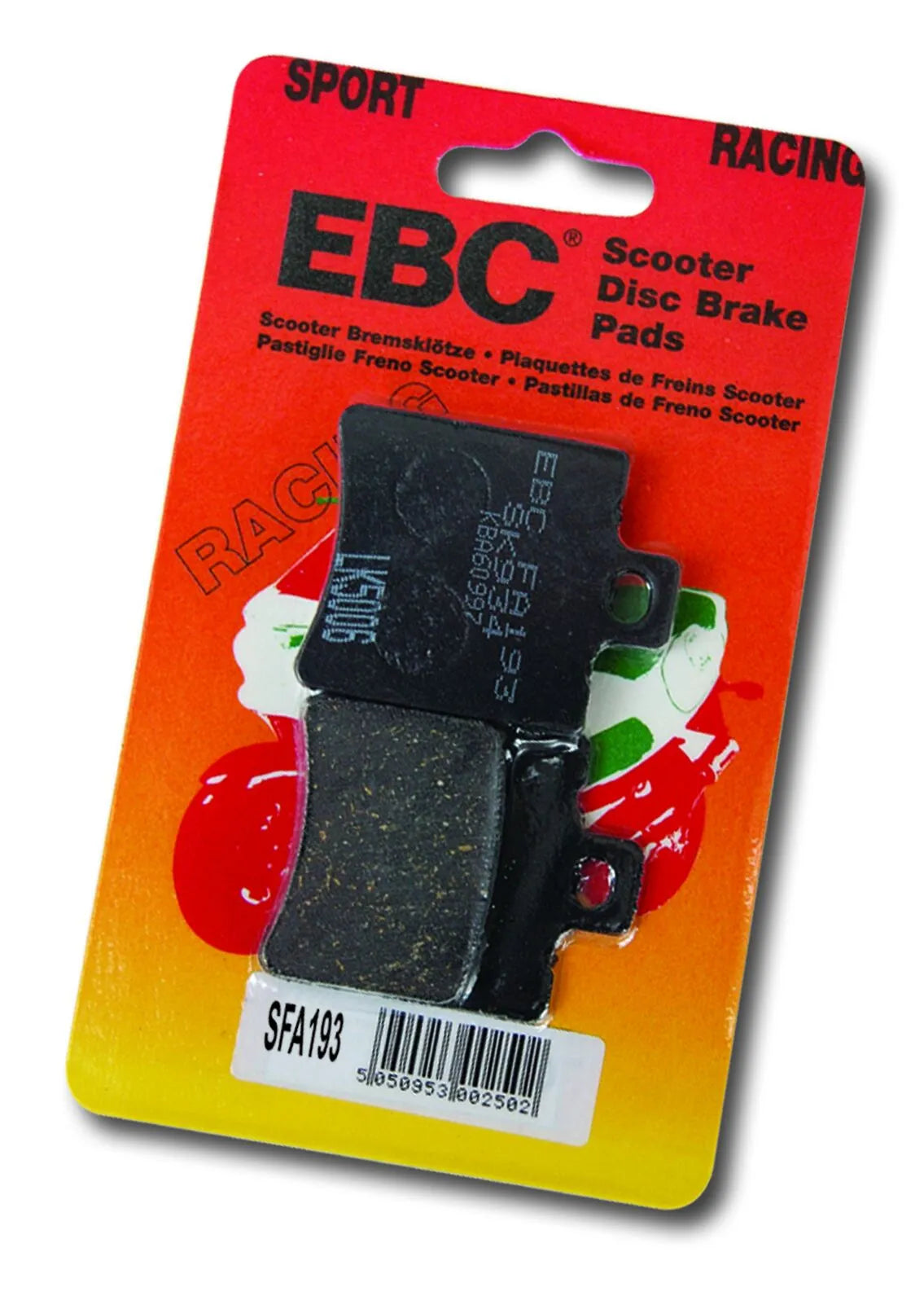 Ebc Sfa Series Organic Scooter Brake Pads