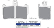 Dp Brakes Sdp504hh+ Sintered Brake Pads (Front)