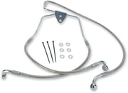 Drag Specialties Extended Brake Line Kit - Stainless Steel