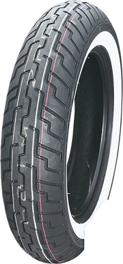 Dunlop D404 Tire 130/90-16 Wide Whitewall For Harley-davidson