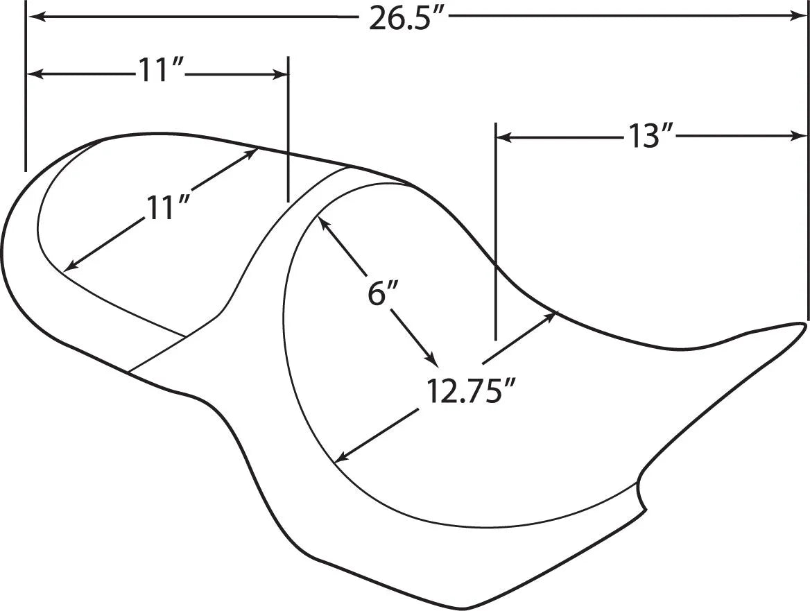 Drag Specialties Predator Seat