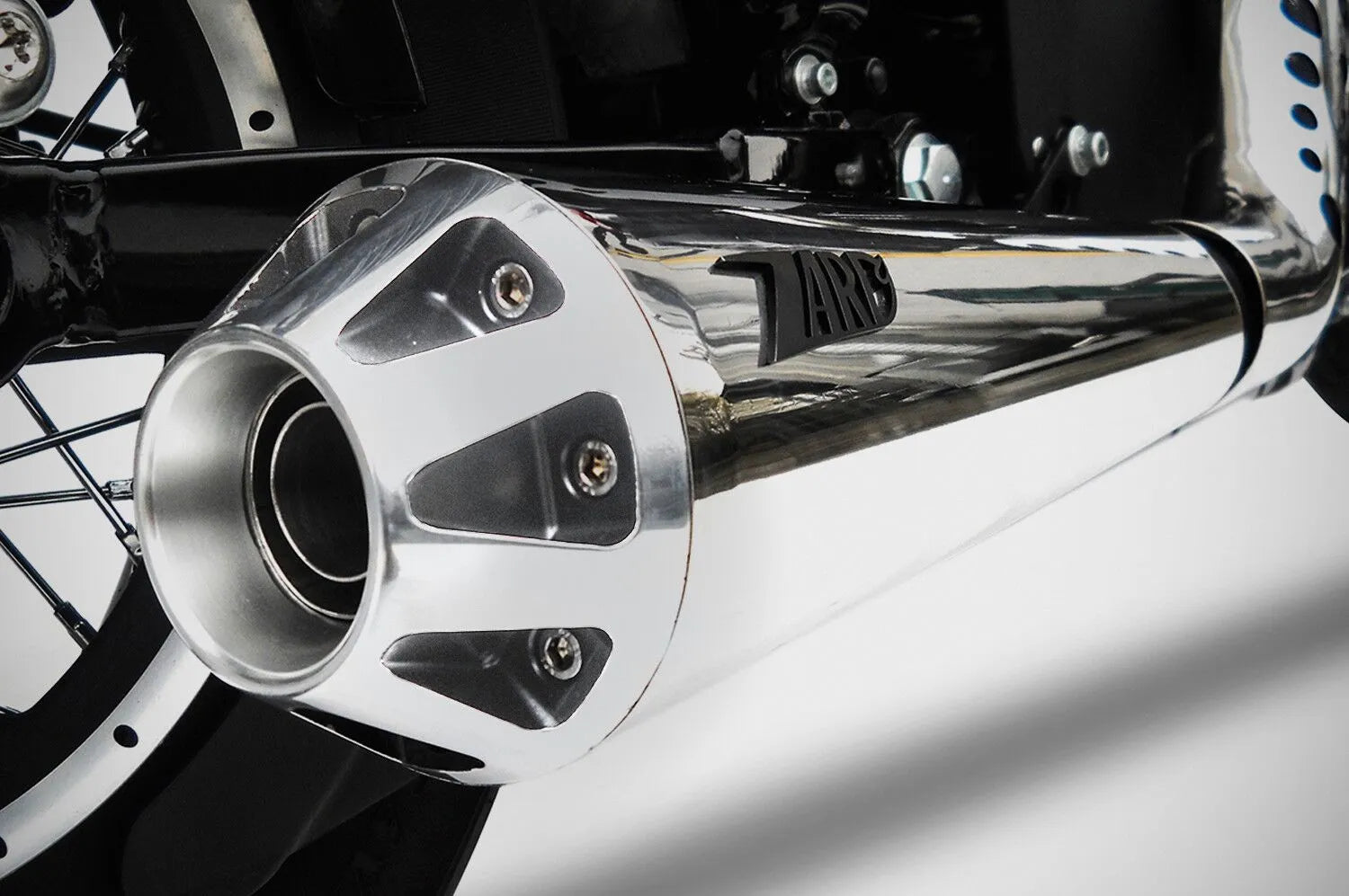 Zard Conical Full Exhaust System 2:1 For H-d Sportster