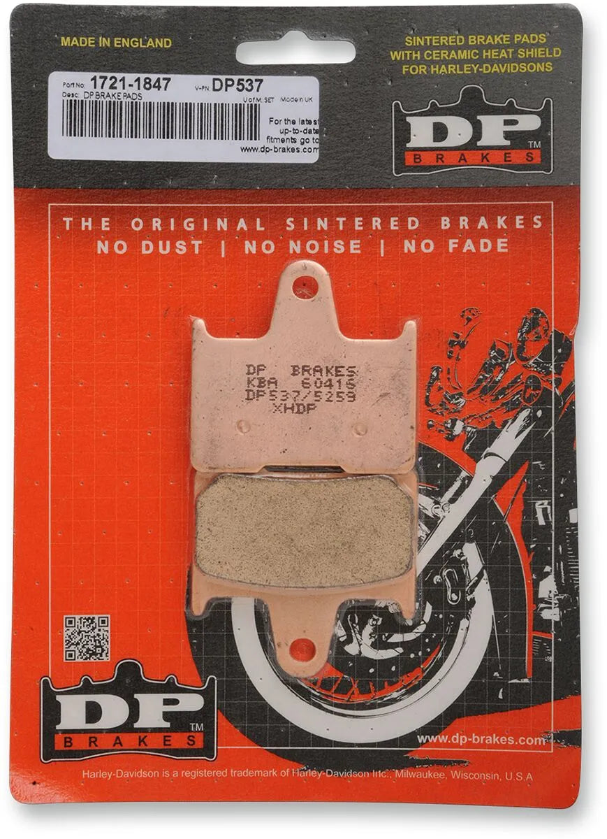 Dp Brakes Sintered Metal Brake Pads For Harley/buell
