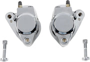 Drag Specialties Front Brake Caliper Kit Chrome