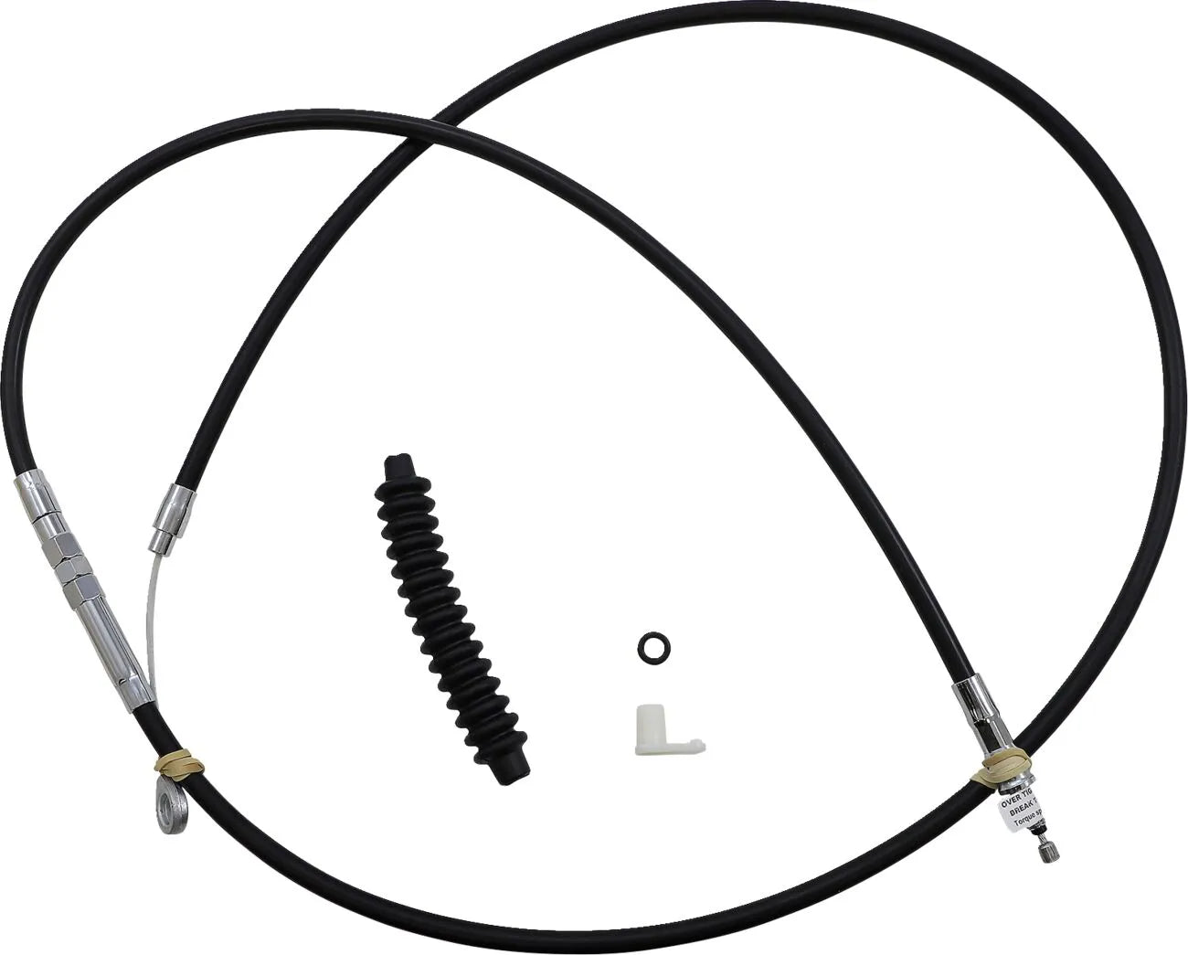 Drag Specialties High-efficiency Clutch Cable Black Vinyl