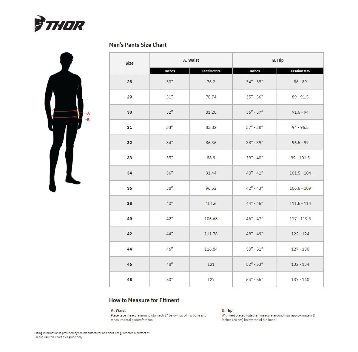 Thor Launchmode Storm Racewear Pants - Black/White