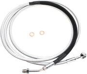 Magnum Shielding Hydraulic Clutch Line - 82" Chrome