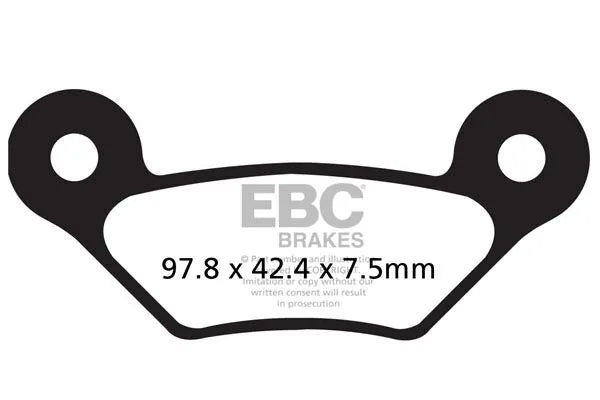 Ebc R Series Sintered Brake Pads For Off-road Atvs
