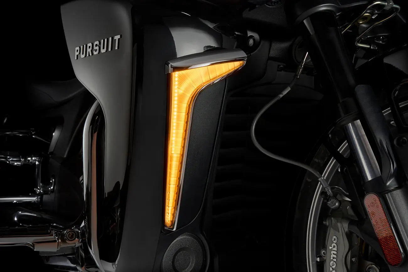 Ciro Fang® Lower Fairing Lights - Led, krom