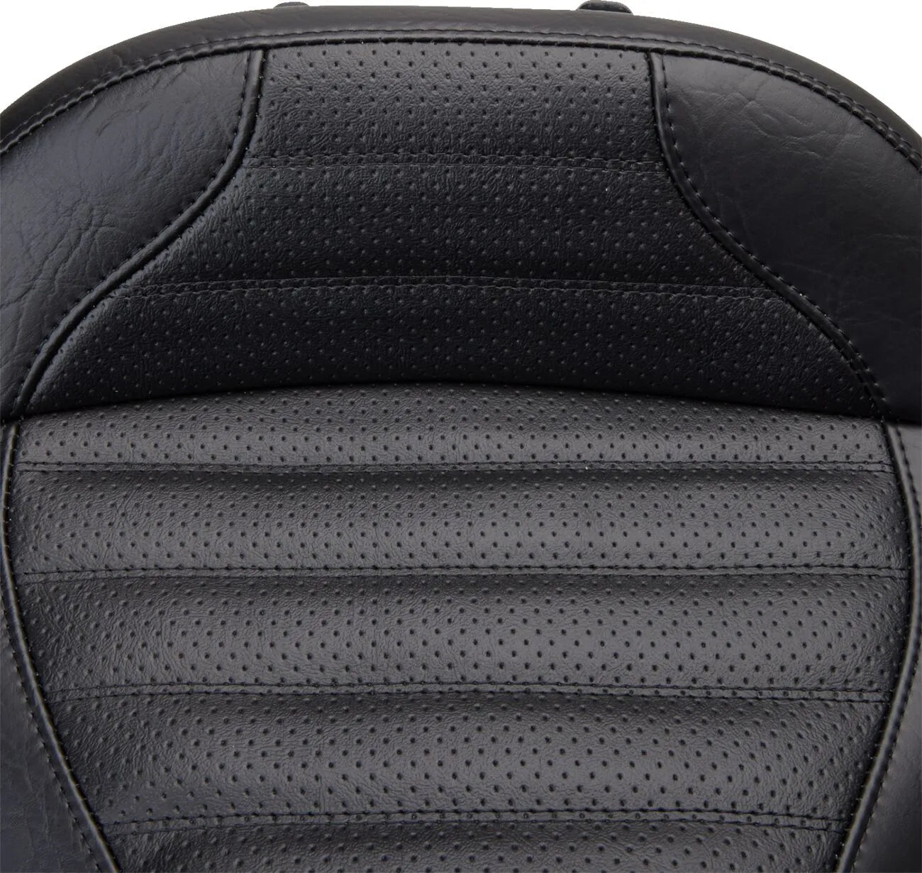 Mustang Touring Seat - Sort Vinyl
