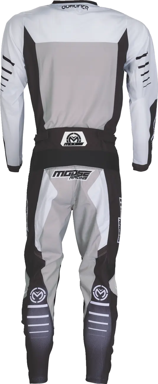 Moose Offroad Qualifier® Pants - Black/Light Gray/White