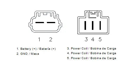 Motoplat Regulator - 12v Spændingsregulator