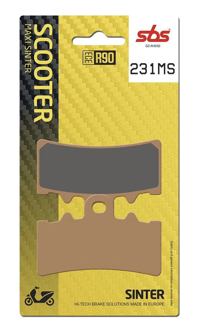 Sbs Ms Scooter Maxi Sintered Brake Pads