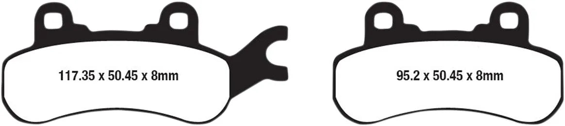 Ebc Long-life Sintered "R" Brake Pads