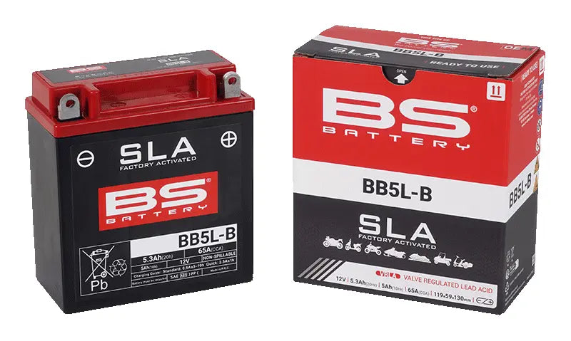 Bs Batteri Agm 12v 5ah Blysyrebatteri