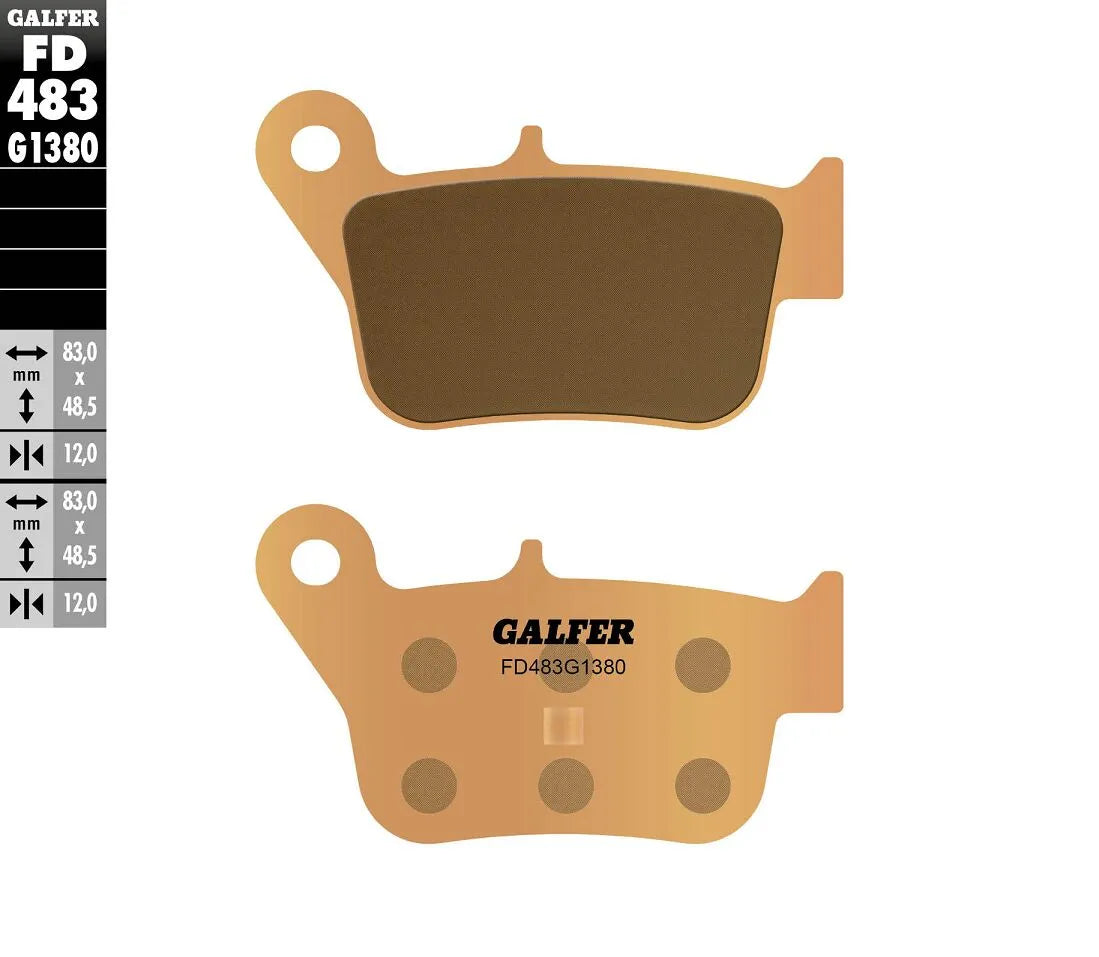 Galfer Hh Sintered Brake Pads For Motorcycles