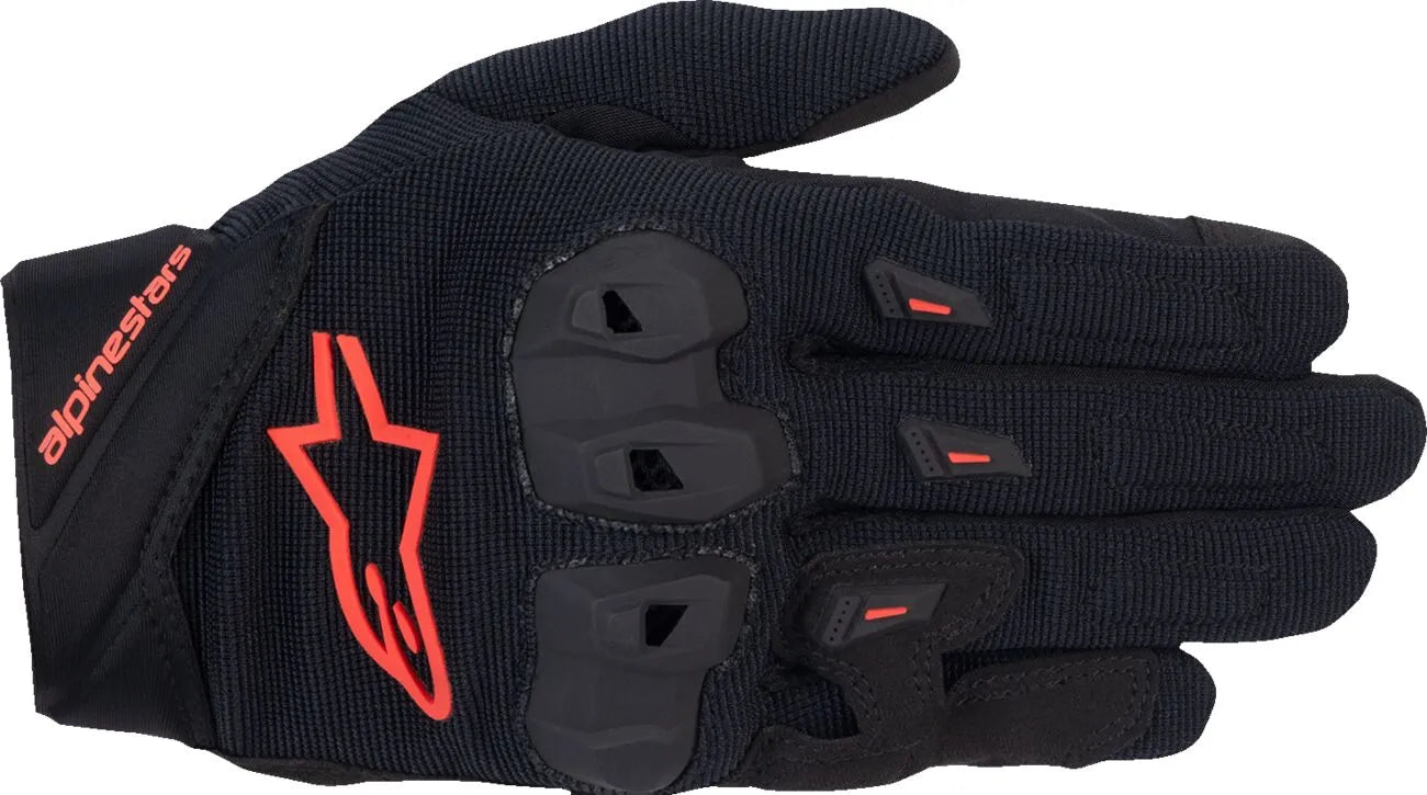 Alpinestars Stella Sp X 1 Women's Gloves - Black/Fluorescent Red
