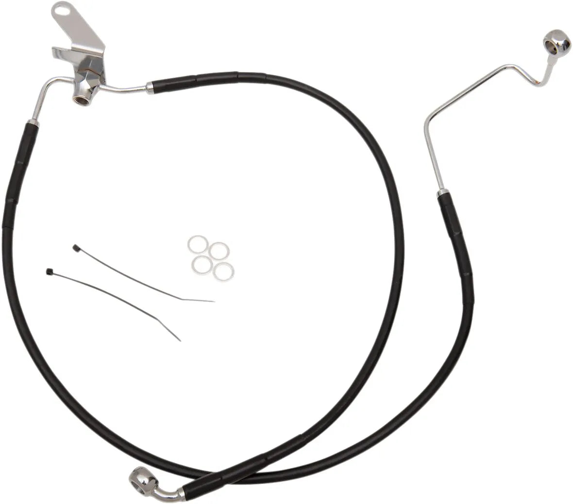 Drag Specialties Extended Brake Line Kit For Rear