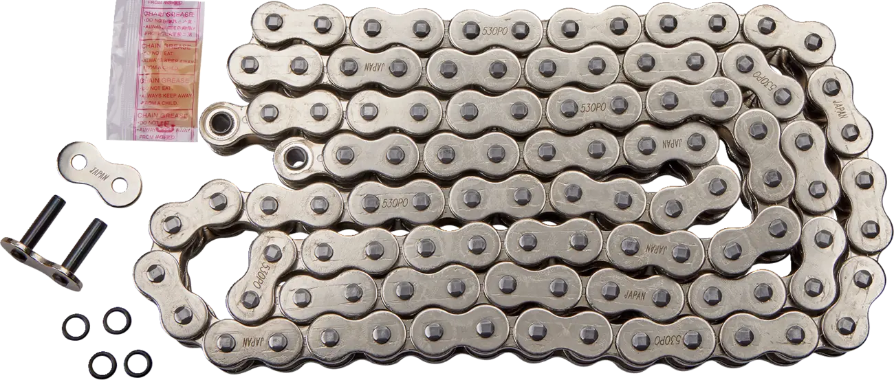 Drag Specialties 530 O-ringkæde - Krom