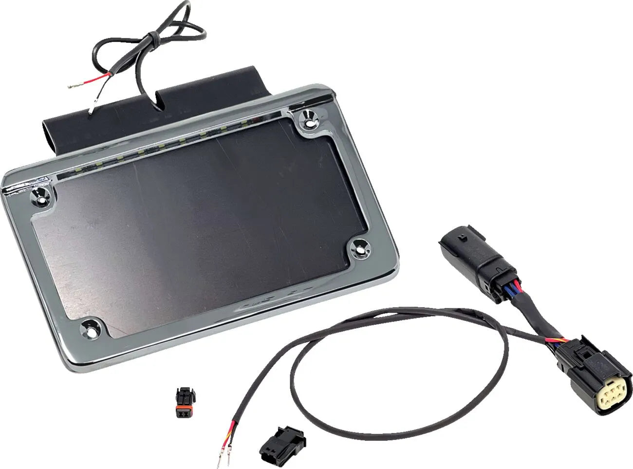 Namz Led Illuminated License Plate Frame For Harley-davidson