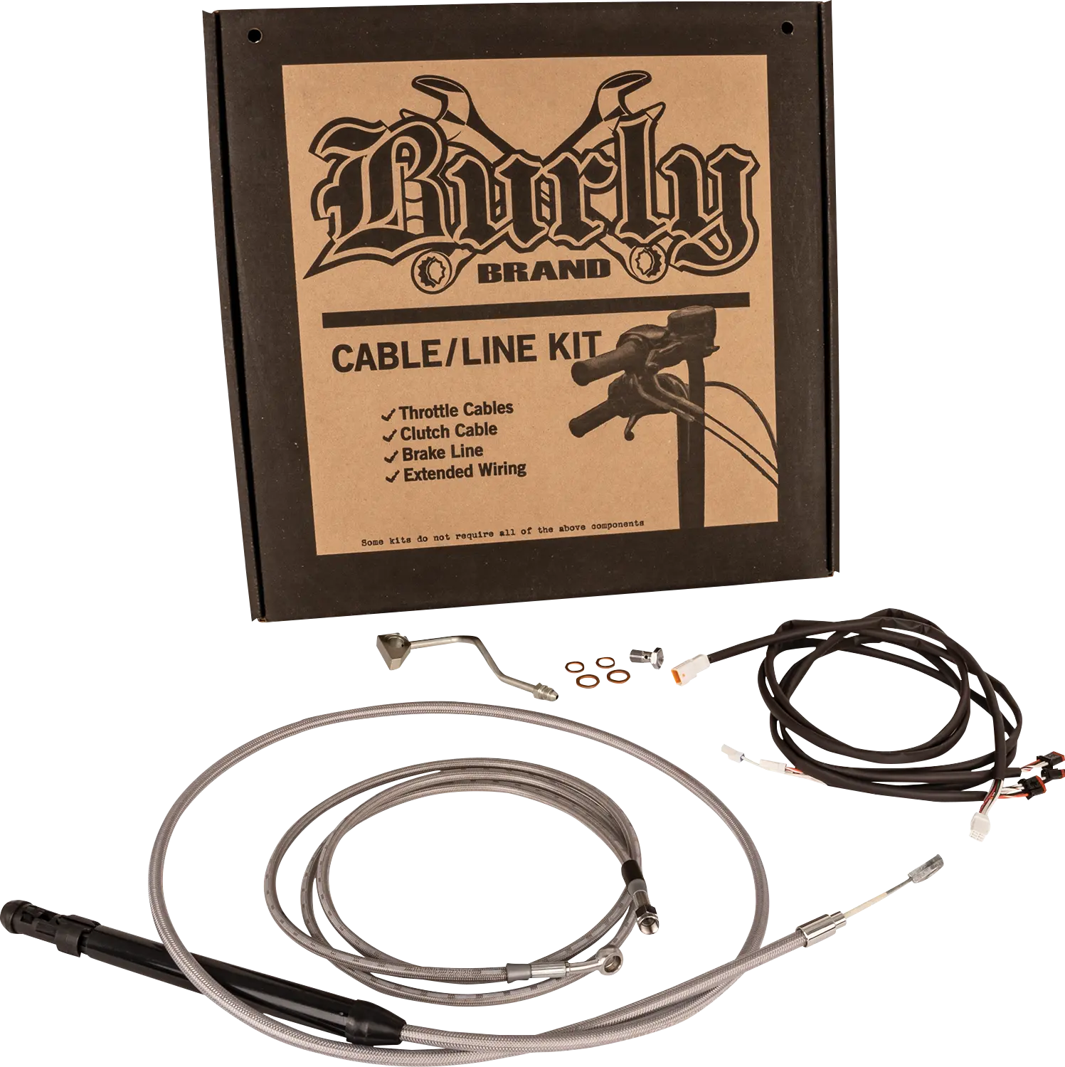 Burly Brand Touring Model Control Kit For 16" Apes