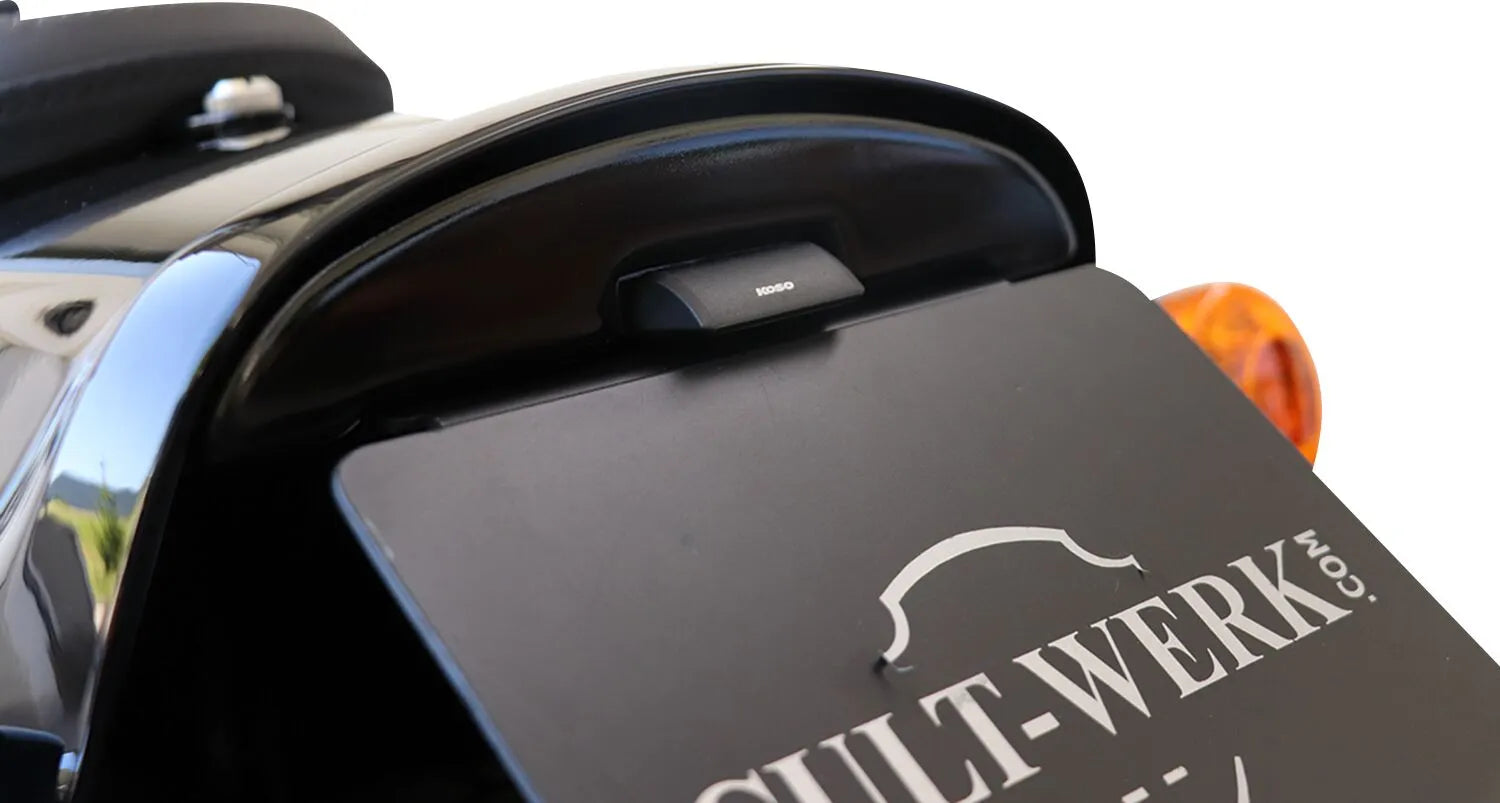 Cult Werk License Plate Bracket - Central Mount