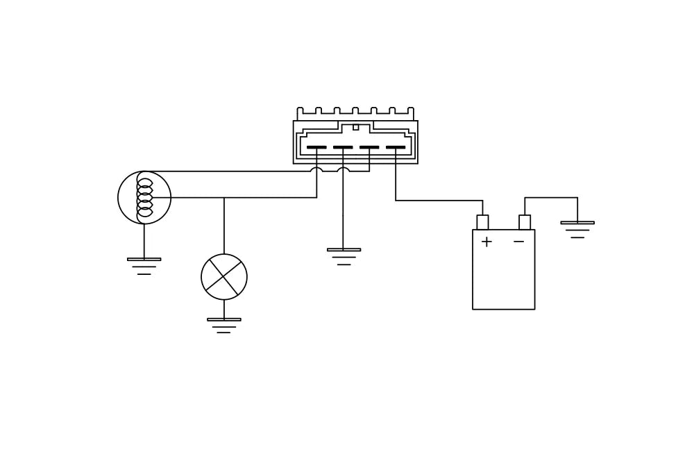 Motoplat Regulator - 12v Spændingsregulator