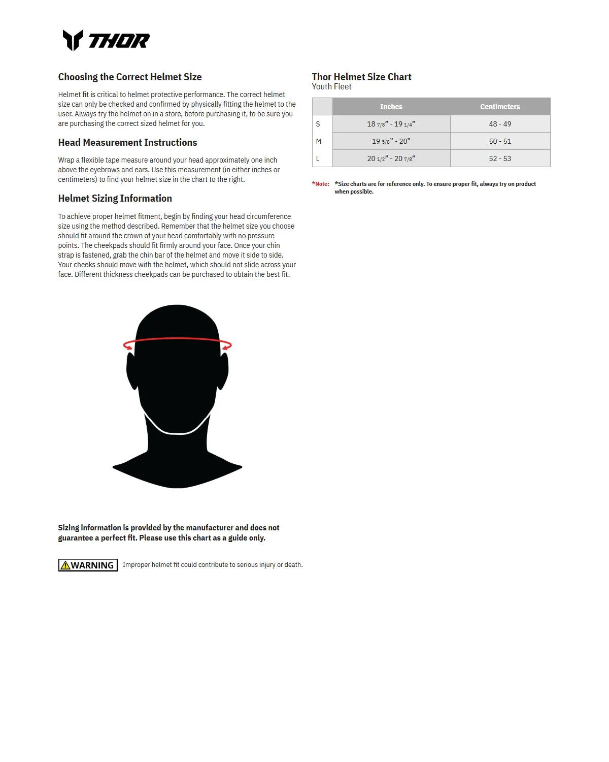 Thor Youth Fleet Forge Helmet