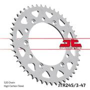 Jt Sprockets Stål Baghjul - 520, 47t