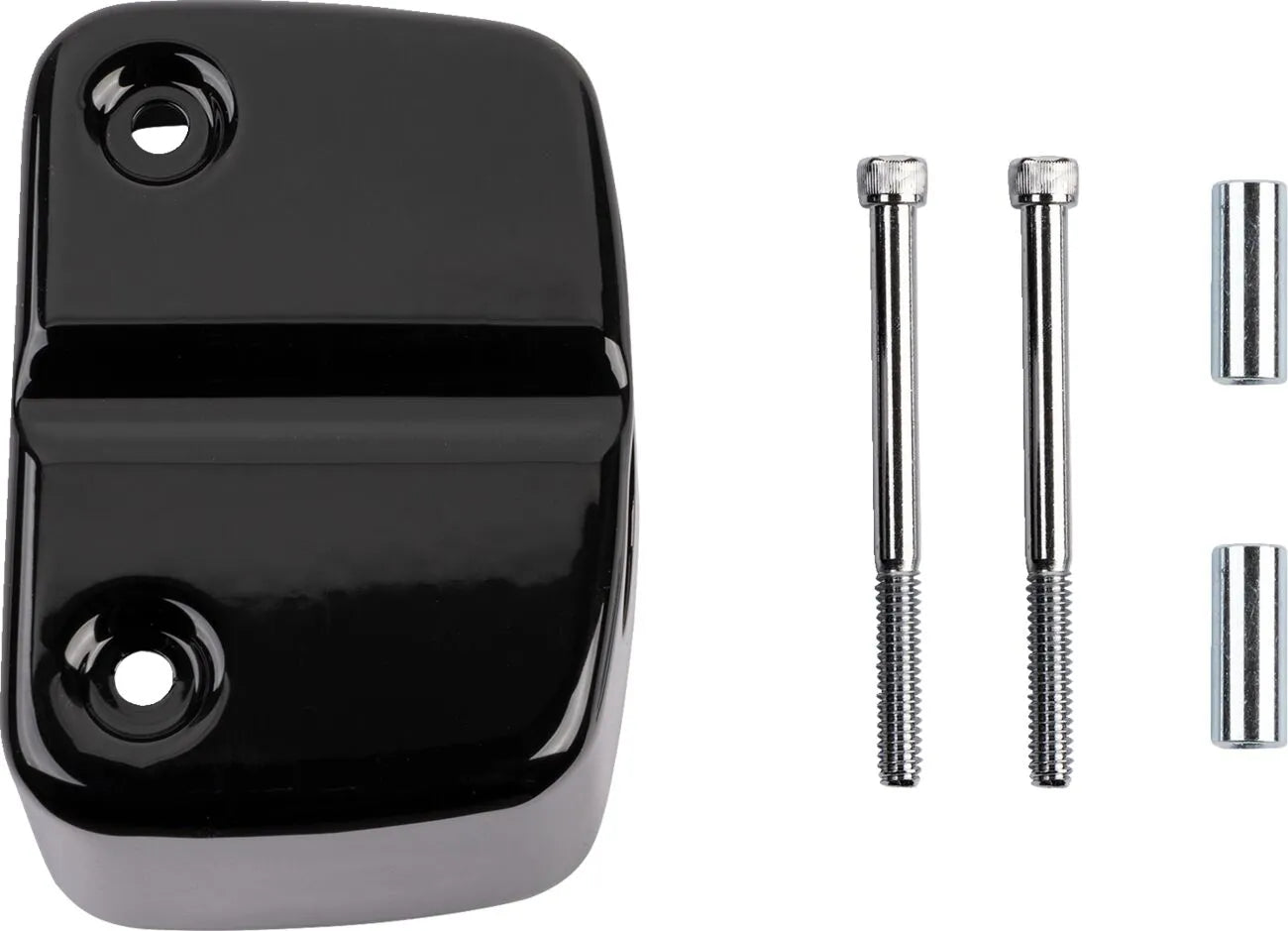 Drag Specialties Coil Cover - Sort Stål