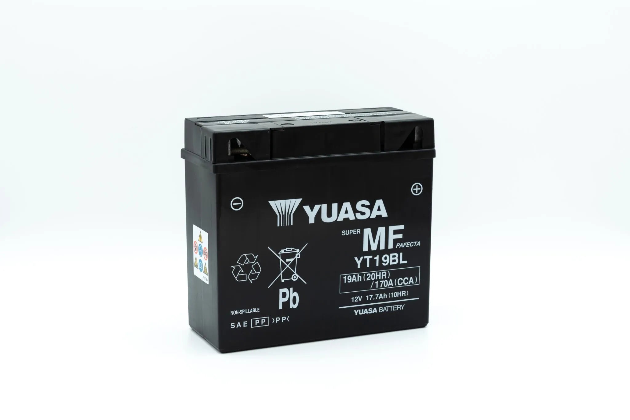Yuasa Vedligeholdelsesfrit batteri - Yt19bl