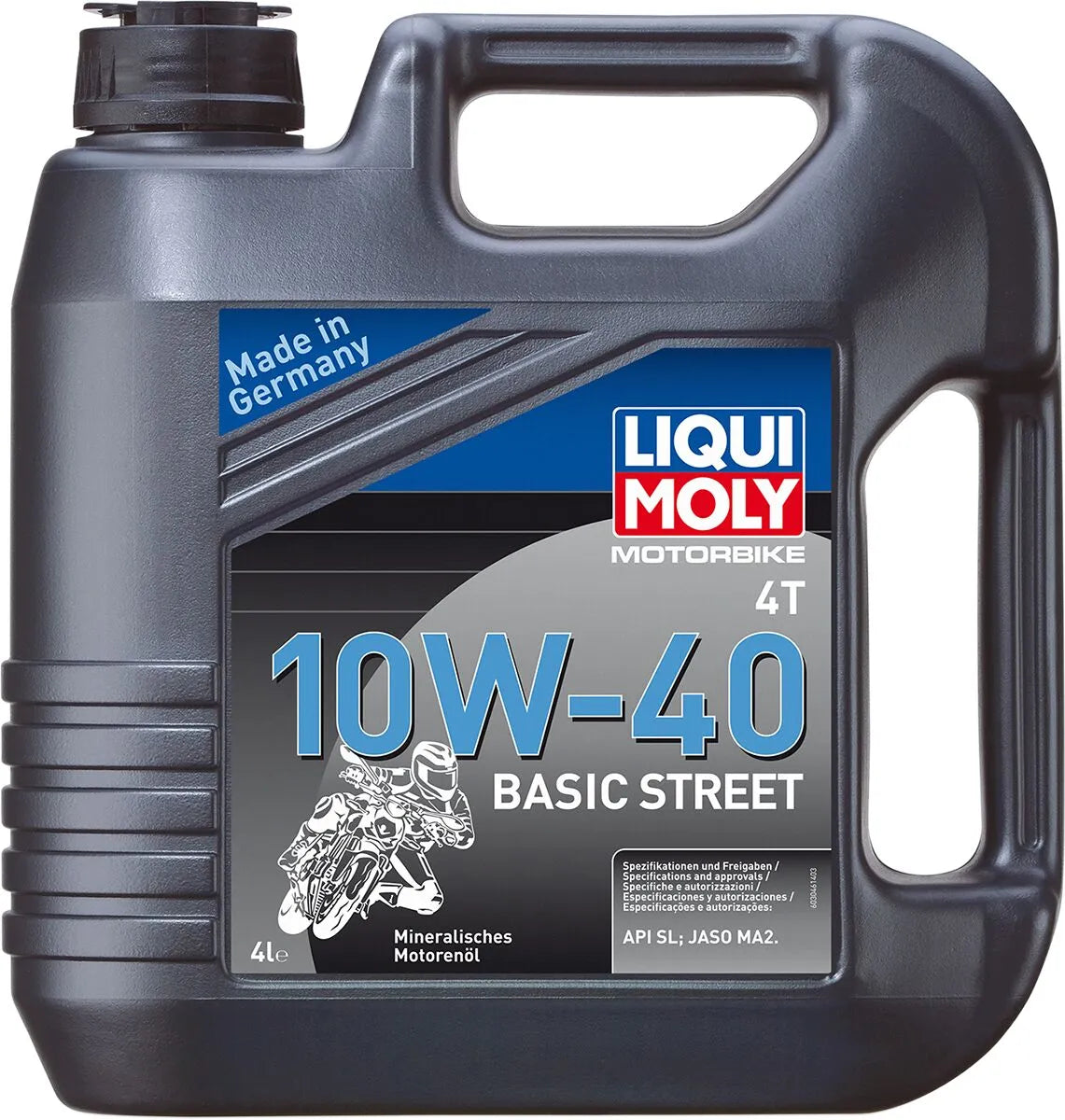 Liqui Moly 4t 10w-40 Basic Street Engine Oil