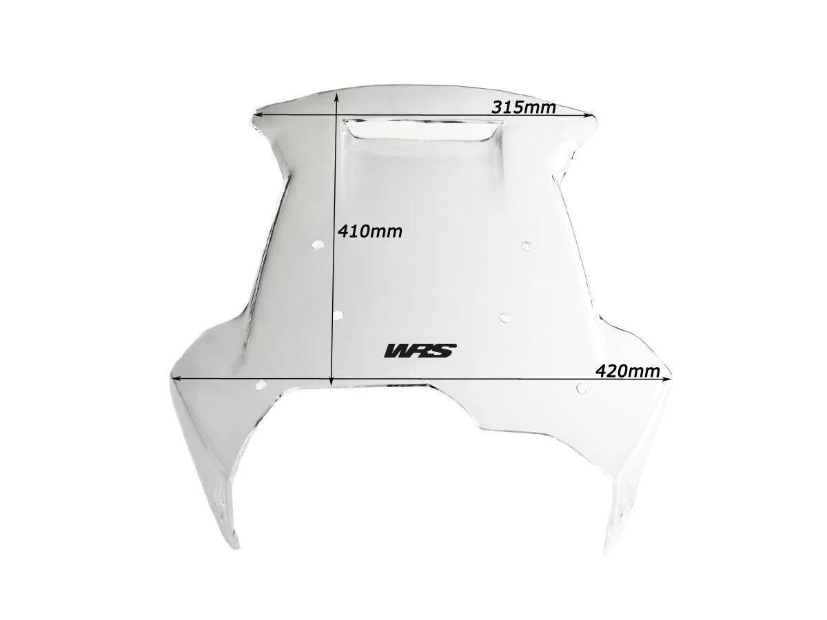 Wrs Clear Windscreen - Forbedret aerodynamik