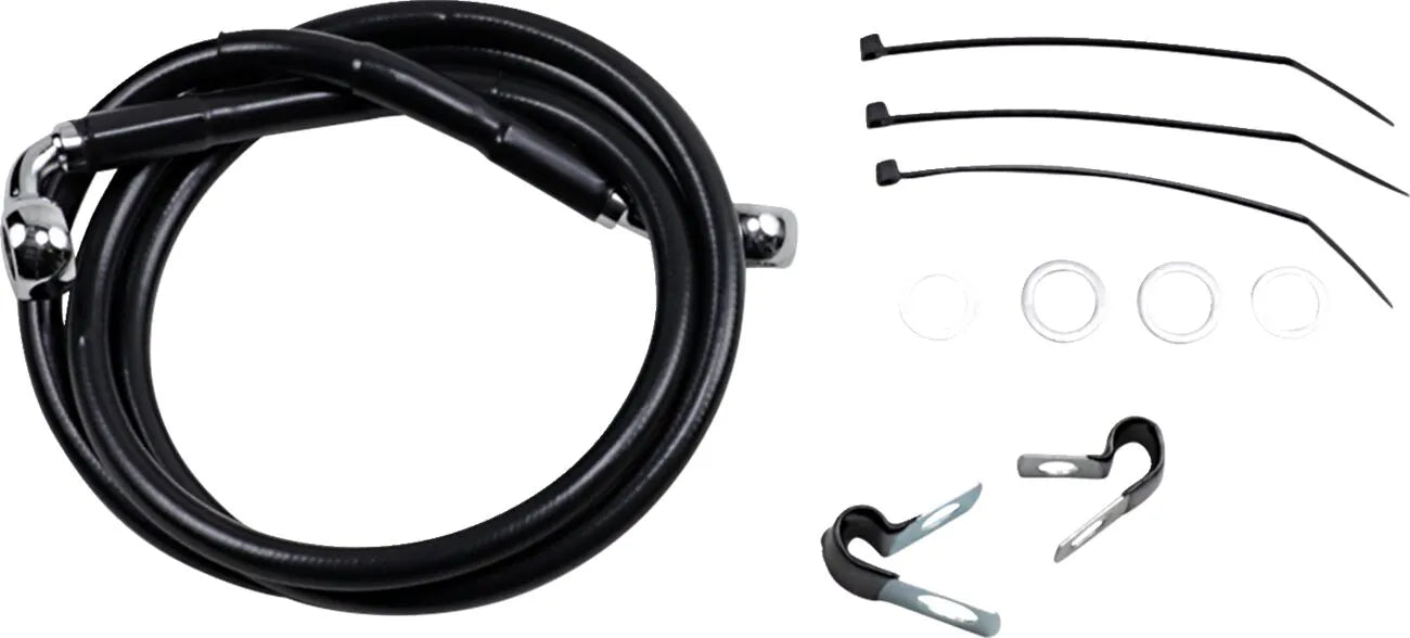 Drag Specialties Extended Brake Line Kit 44-7/8"