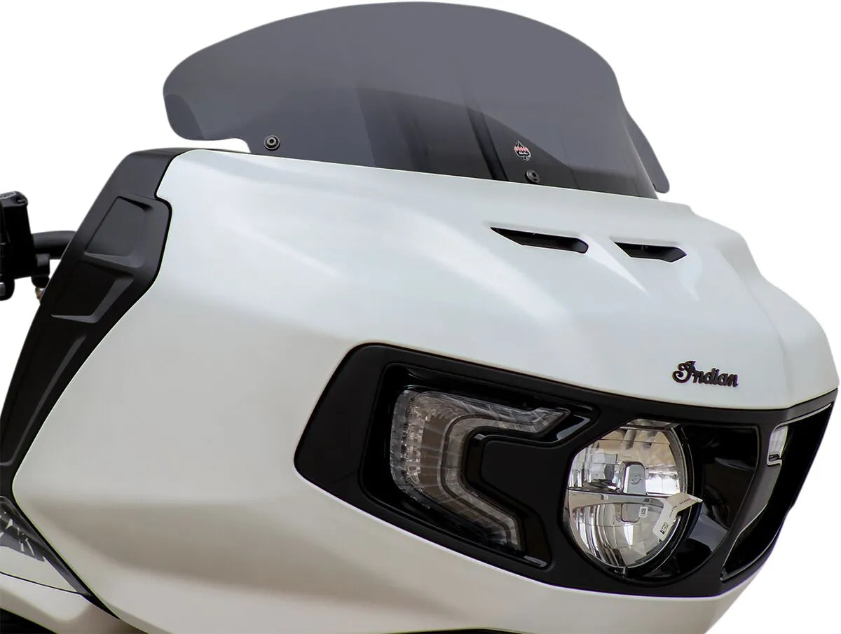 Klock Werks Flare Indian Windscreen - Dark Smoke