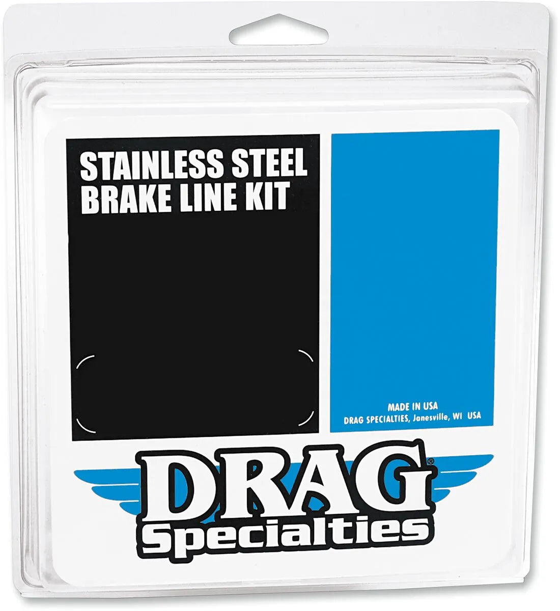 Drag Specialties Universal Brake Line 56" Stainless Steel