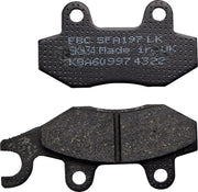 Ebc Organic Base Brake Pads - Set Of 2