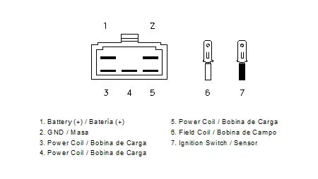Motoplat Regulator - 12v Opladningsopgradering